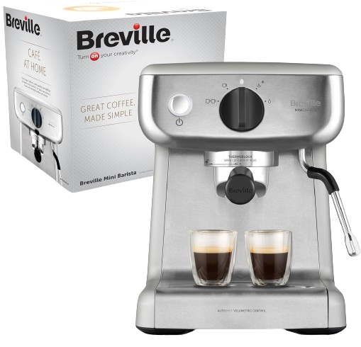 Breville Mini Espresso Latte and Cappuccino Machine