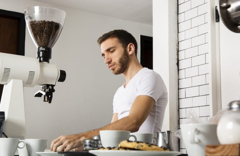 Unveiling the Top Manual Espresso Machine with Built-in Grinder